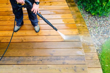 Deck Cleaning